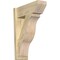 Ekena Millwork Funston Slat Rough Sawn Outlooker, Douglas Fir, 8"W x 22"D x 30"H OUT08X22X30FST06RDF - alternate 1